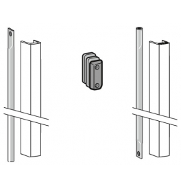 DORMA PHX 04 F - Pręty z osłonami (drzwi o wysokości max 2270 mm)