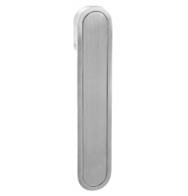 Front handle for sliding doors JNF IN.16.312 - Brushed stainless steel